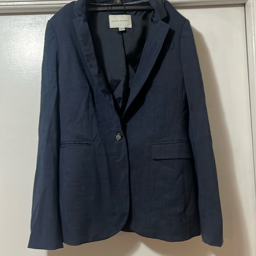 Banana republic navy blue dress jacket